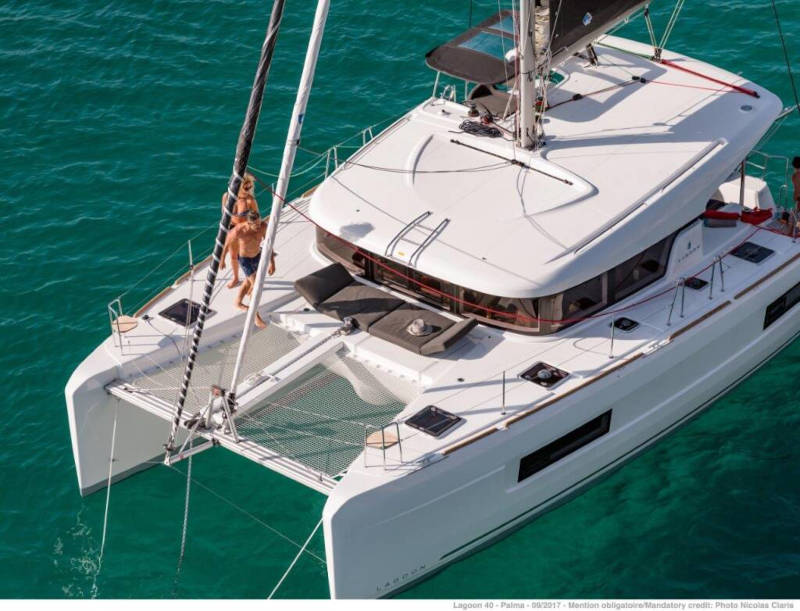 Chartering the Lagoon 40 Sailing Catamaran- Most chartered catamaran in world