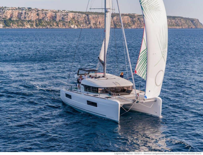 Chartering the Lagoon 40 Sailing Catamaran- Most chartered catamaran in world