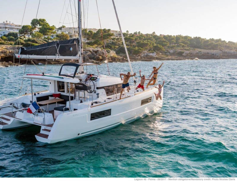 Chartering the Lagoon 40 Sailing Catamaran- Most chartered catamaran in world