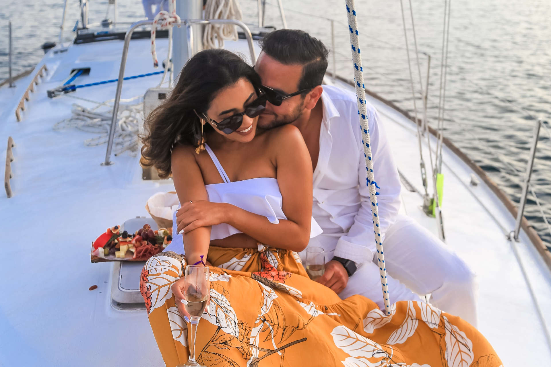 Honeymoon sailing