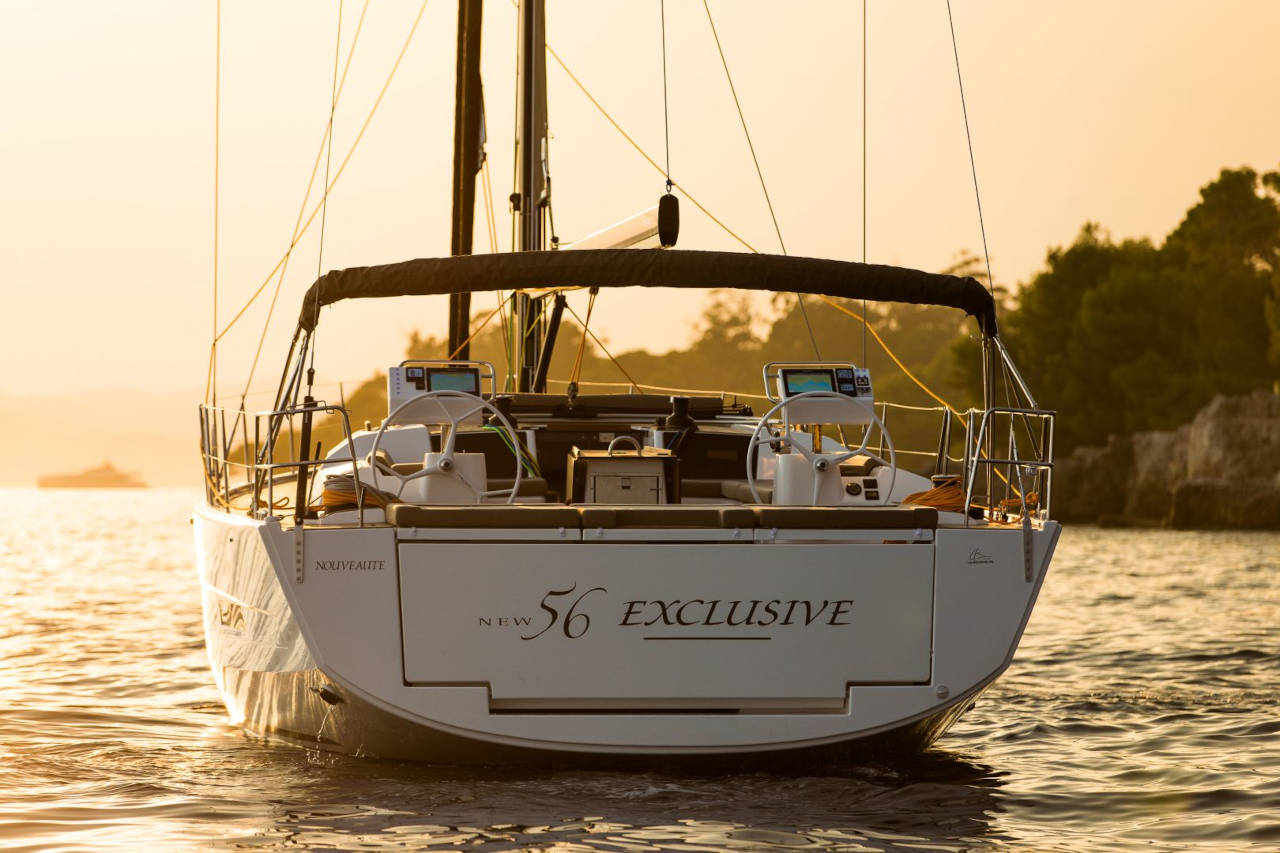 Chartering the Dufour 56 exclusive in the Mediterranean
