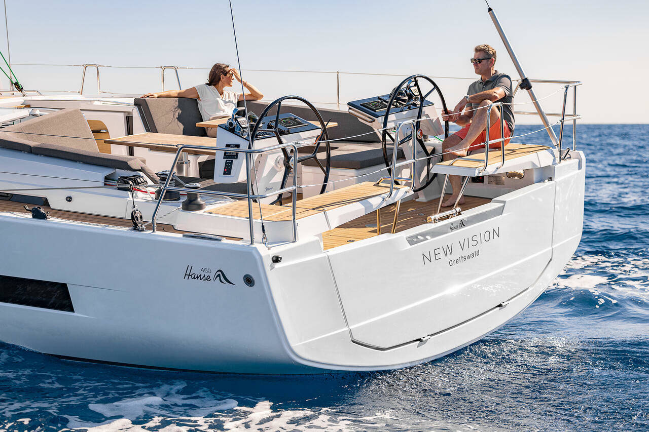 Auf Luxus und Leistung segeln mit der Hanse 460: Ein Meisterwerk der Segelinnovation