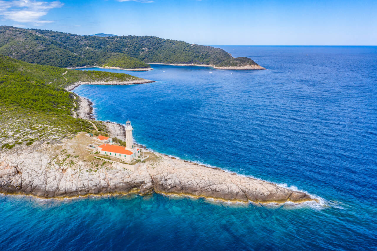 Blace auf der Insel Brač auf der Rückkehr nach Split