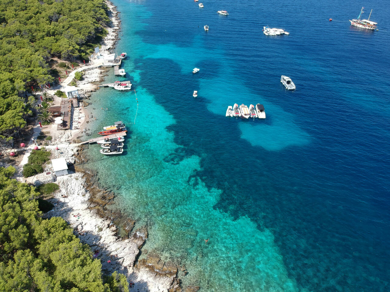 Tiha Bucht auf der Insel Hvar