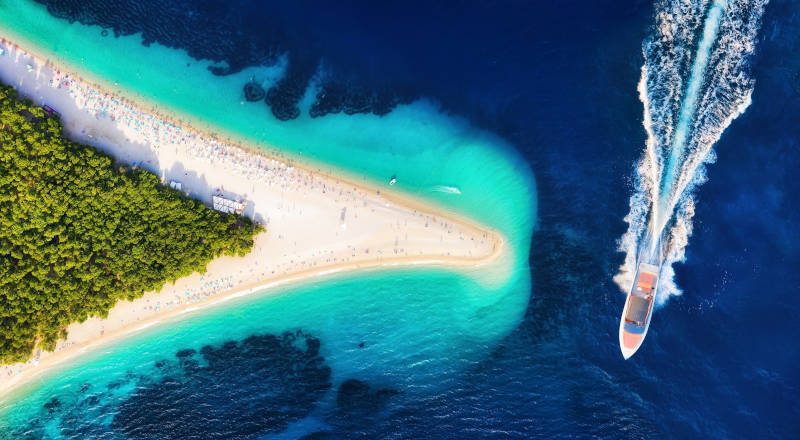 Bareboat-Vermietung Kroatien - Goldenes Horn - Insel Brač