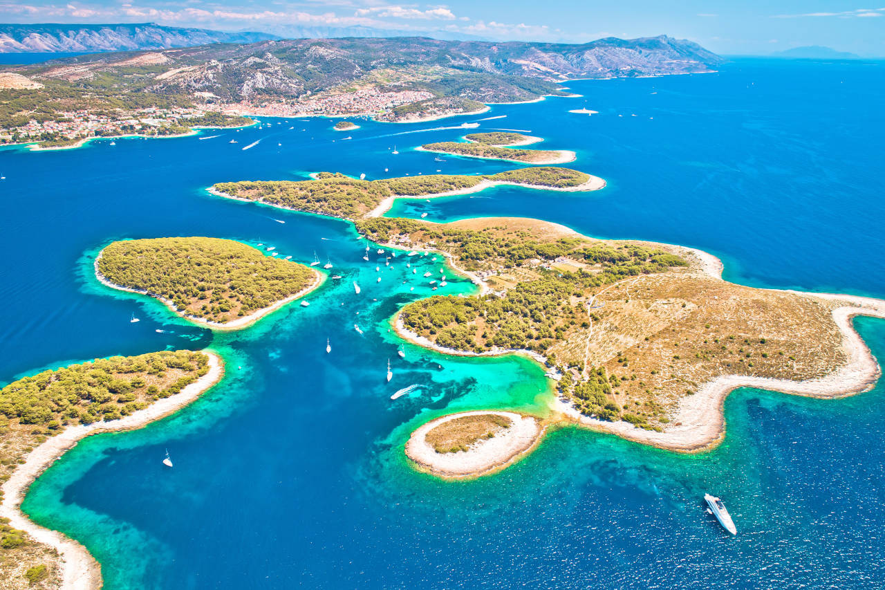 The Pakleni Islands-anchorage