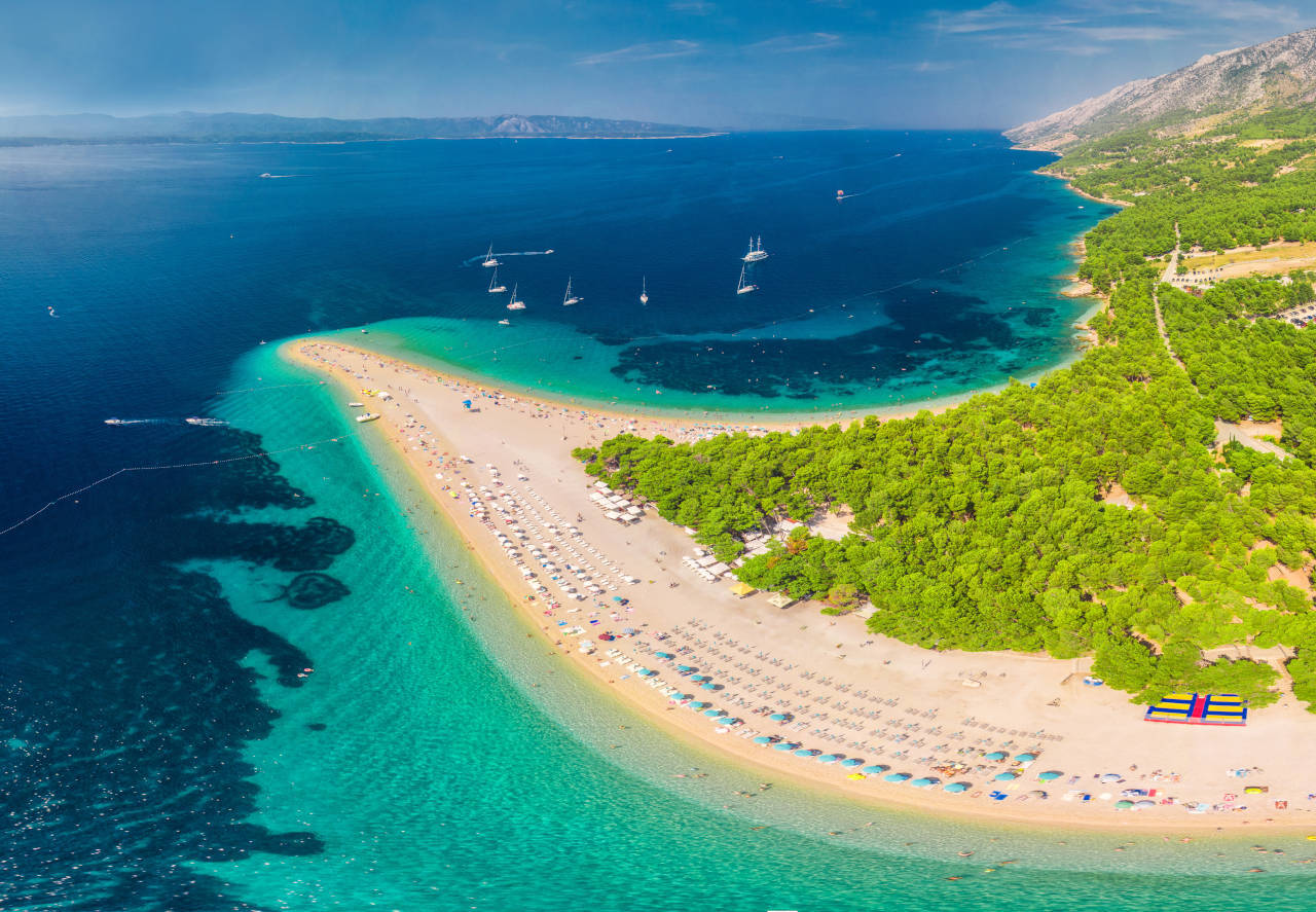 Zlatni Rat Beach Golden Horn