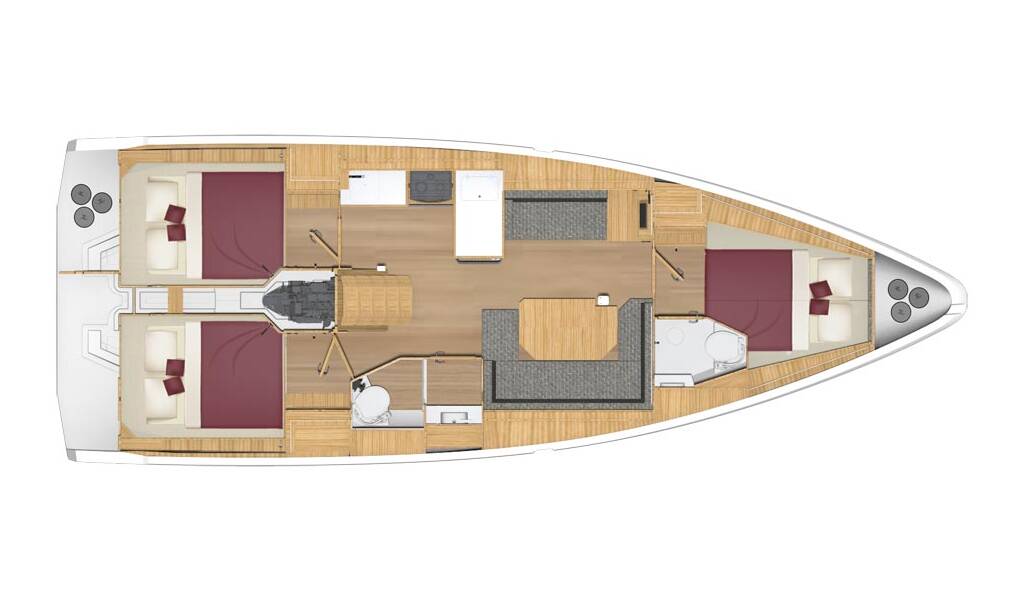 Sailing yacht Bavaria C38 Mojito
