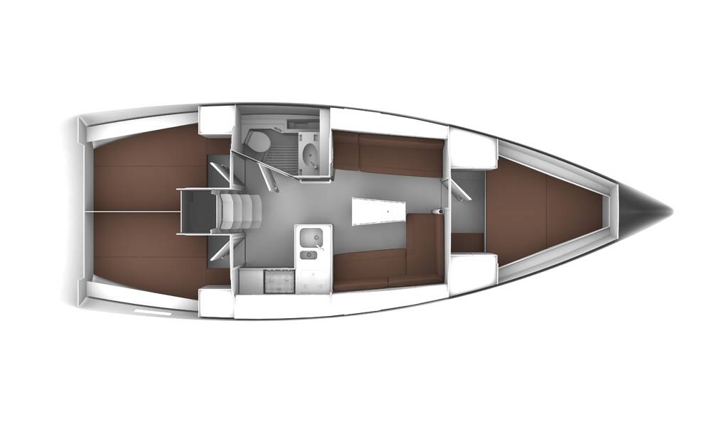 Sailing yacht Bavaria Cruiser 37 Jugo