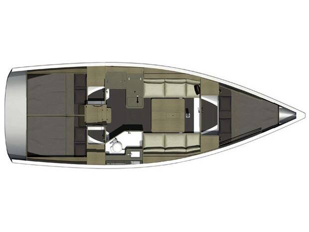 Sailing yacht Dufour 350 GL Navita