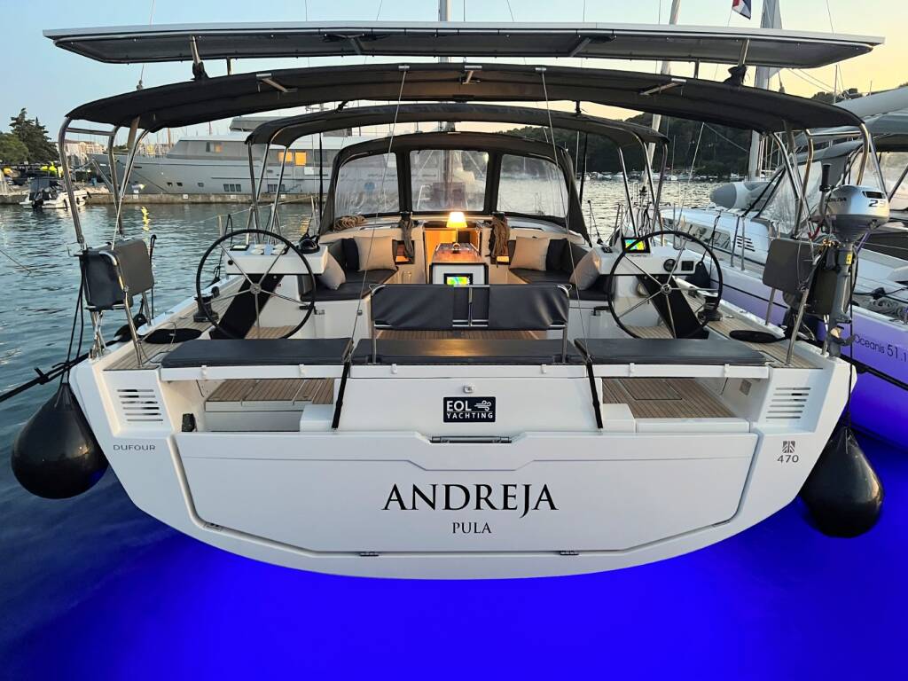 Sailing yacht Dufour 470 Andreja