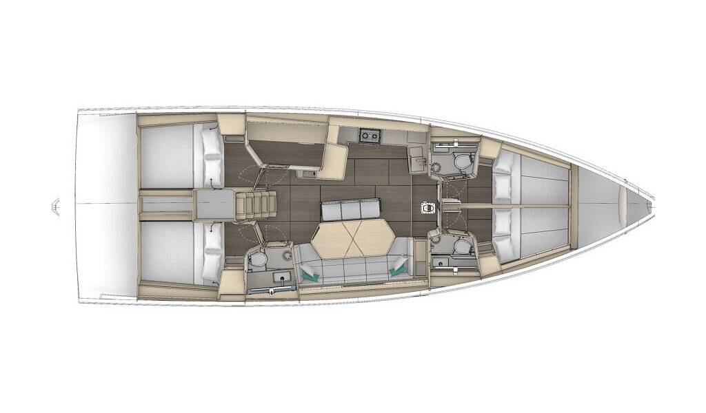 Dufour 48 Ocean Rose