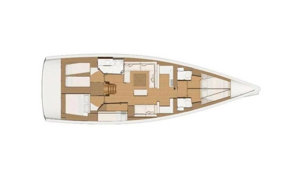 Sailing yacht Dufour 520 GL Luna 77