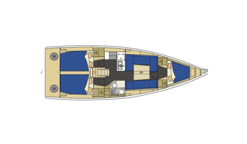 Sailing yacht Elan 350 Performance Tango