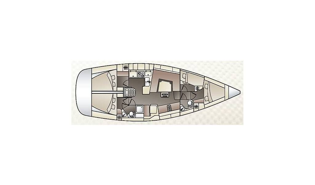 Sailing yacht Elan 444 Impression Korina