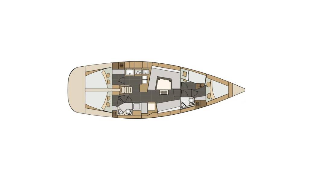 Sailing yacht Elan Impression 45 Kyra