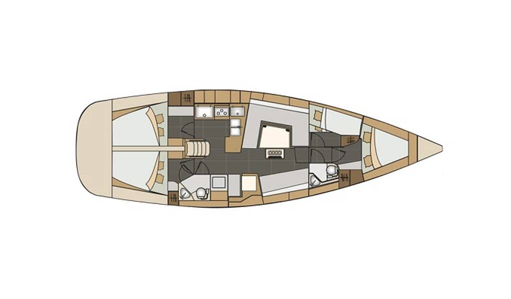 Sailing yacht Elan Impression 45 Indiana