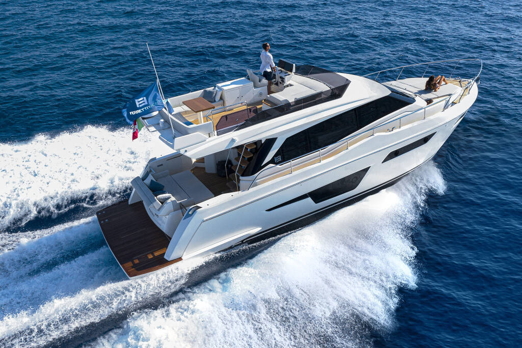 Motor yacht Ferretti Yachts 500 Anna