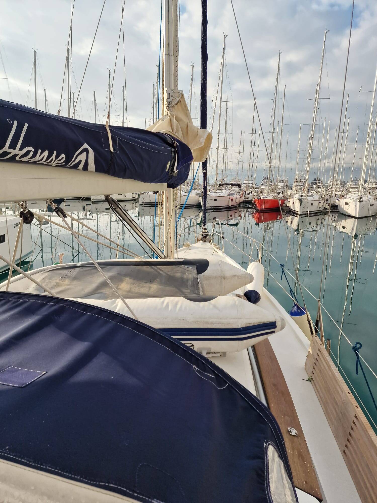 Sailing yacht Hanse 345 Blue Horizon