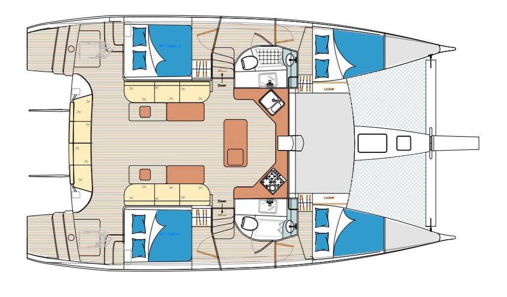 Island Spirit 410 Gauthai