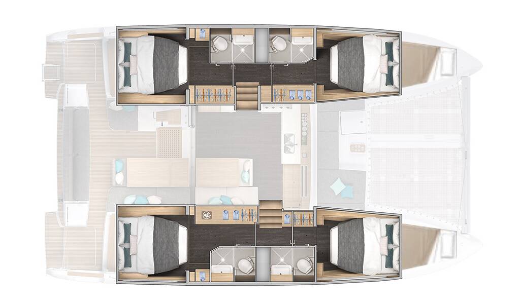 Lagoon 43 Sail la vie