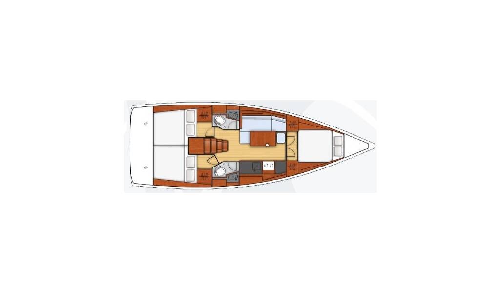 Sailing yacht Oceanis 38.1 La Rose