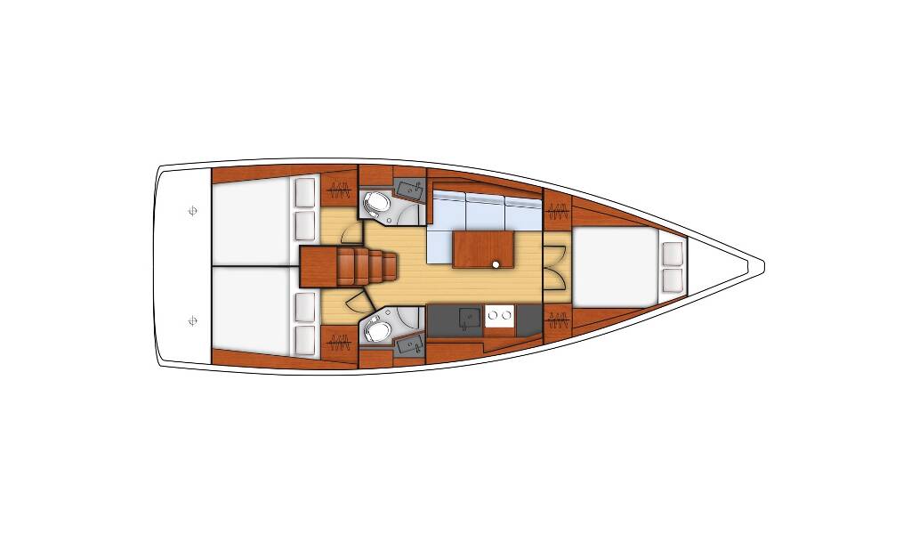 Sailing yacht Oceanis 38.1 Dama