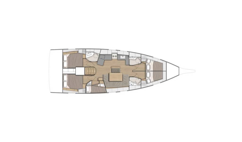 Sailing yacht Oceanis 46.1 Vento di Mare